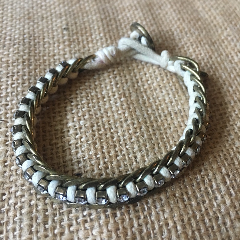 𝅺fossil Corded Metal Bracelet